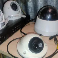 پک دوربین مداربسته هایک ویژن همراه 4عدد دوربین360