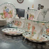 سرویس چایی خوری ایتالیایی و سرویس اکروپال فرانسوی|ظروف سرو و پذیرایی|مشهد, انصار|دیوار