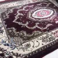 فرش ماشینی قرمز