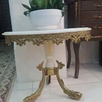 جلو مبلی و عسلی برنز