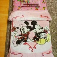 سرویس رختخواب کودک دست دوز و بسیار بسیار تمیز