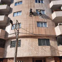 کار در ارتفاع با طناب بدون نیاز به داربست|خدمات پیشه و مهارت|گرگان, |دیوار