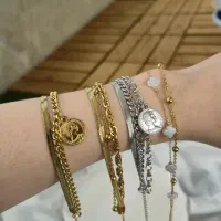 دستبند و گردنبند استیل