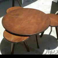 جلومبلی گرد|مبلمان خانگی و میز عسلی|تهران, خاک سفید|دیوار