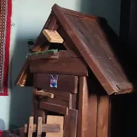 خونه سگ و گربه چوبی|لوازم جانبی حیوانات|قم, دورشهر|دیوار