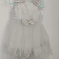 تور مجلسی دخترونه مناسب ۴ساله کفش مجلسی هم داره