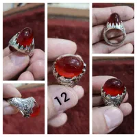 انگشتر طلا نقره عقیق کرزی باباقوری الماس یشم اوپال|جواهرات|ری, سرتخت|دیوار