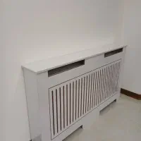 دوعددکاورشوفاژدکور تمام سفید نو