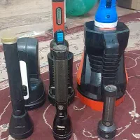 تعدادی چراغ شارژی که اکثرشون کشاف هستن سالم