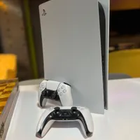 ps5 1216 دودسته ب همراه بازی|کنسول، بازی ویدئویی و آنلاین|کرمان, |دیوار