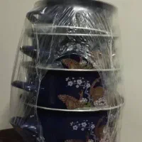 سرویس 8 تکه قابلمه لعابی