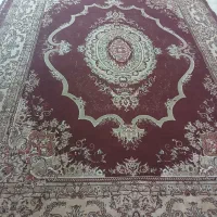 فرش زارع عبدالهی جفت زرشکی اول