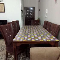 میز و صندلی غذاخوری ۸نفره|میز و صندلی غذاخوری|شاهین‌شهر, شهرک گلدیس|دیوار
