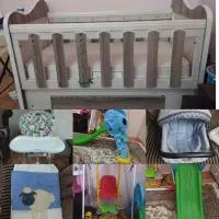 تعدادی وسایل کودک و نوزاد بفروش میرسد