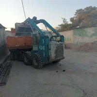 خاکبرداری وتخریب بابکت وقیر درخدمتم