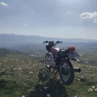 موتور سیکلت ۲۰۰ مدل ۸۹ آماده ی تعویز پلاک