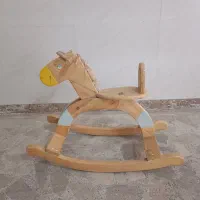 راکر چوبی|اسباب و اثاث بچه|رشت, پیرکلاچای|دیوار