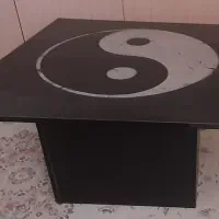 میزجلو مبلی ۸۰×۸۰ یین یانگ
