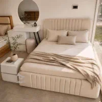 تخت خواب دونفره و سرویس خواب دونفره مدل افشان