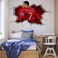 برچسب دیواری طرح رونالدو پرتغال