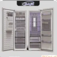 یخچال فریزر دوقلو برند الکترواستیل مدل فیوچر شرایط|یخچال و فریزر|همدان, |دیوار