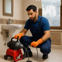 لوله باز کنی با فنر برقی ((شبانه روزی))