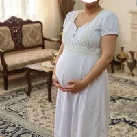 پیراهن شومیز شلوارک باردارای
