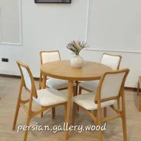 آبنوس میز ناهار خوری شاهکارهنری پریمیوم|میز و صندلی غذاخوری|تهران, فرمانیه|دیوار