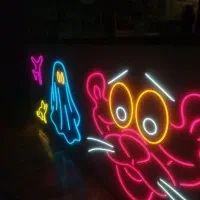 تابلو ساز تابلوسازی ال ای دی نئون چنلیوم لیزر