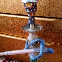 قلیون تنه چوبی