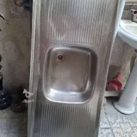 سینک ظرفشویی تک قلو استیل زخیم سالم