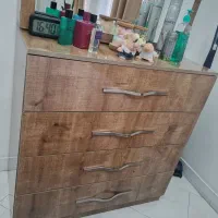 تخت خواب دو نفره و دراور|تخت و سرویس خواب|تهران, ارم|دیوار