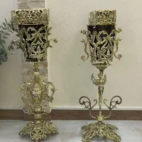 سطل وجادستمال طرح برنجی کنارسالنی طرح طاووس|صنایع دستی و سایر لوازم تزئینی|مشهد, طلاب|دیوار