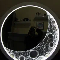 اینه ماه و تابلو ماه|آینه|شیراز, زند|دیوار