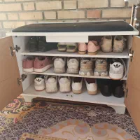 جاکفشی ام دی آف سه طبقه|جاکفشی، کمد، دراور|جم, |دیوار