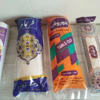 انواع سفره یکبارمصرف و فریزر|سفره، حوله، دستمال آشپزخانه|کوهدشت, |دیوار