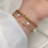 دستبند مشابه طلا