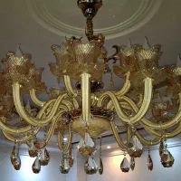 لوستر 18 شاخه مورانو