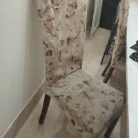 صندلی .میز .چوب لباسی .و تخت  خواب