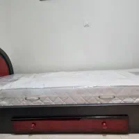 تختخواب یک نفره نگین همراه با تشک طبی درسا|تشک تختخواب|کرج, عظیمیه|دیوار