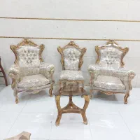 مبل سلطنتی ۹نفره مدل گنبدی درحد نو