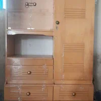 کمد لباس و تحریر چوب راش