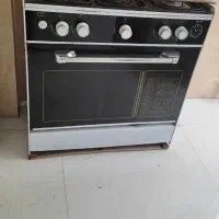 گاز اجاق‌گاز طرح فر 5 شعله سالم