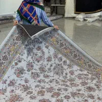 روفرشی کشدار و فرشینه مخمل ابریشم ترک