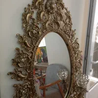 اینه شمعدان  با پایه
