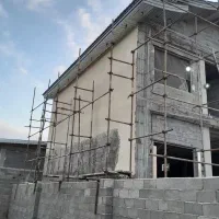 داربست فلزی نمای ساختمان