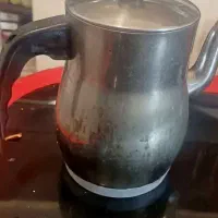 کتری استیل با سینی و تخته