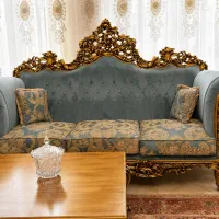 مبلمان استیل سلطنتی|مبلمان خانگی و میز عسلی|تهران, دارآباد|دیوار