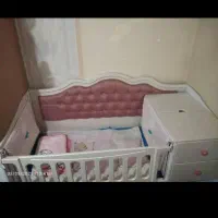 تخت خواب نوزاد نوجوان وکیوم لمسه|تخت و سرویس خواب|تهران, شهید رجایی|دیوار