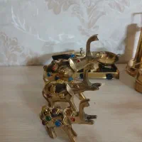 برنجی برنزی برنزظروف آشپزخانه دکوری مجسمه آنتیک|کلکسیون اشیاء عتیقه|تهران, افسریه جنوبی|دیوار